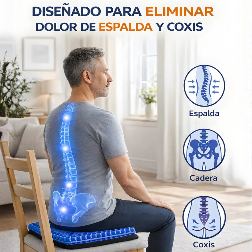 Cojín GelRest - Alivia tu espalda en segundos